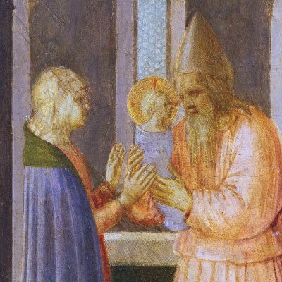 La présentation au temple (Armadio degli Argenti) - Fra Angelico