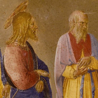 Jésus devant Caïphe (Armadio degli Argenti) - Fra Angelico