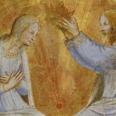 La couronnement de la Vierge (Armadio degli Argenti) - Fra Angelico
