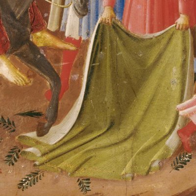 L'entrée à Jérusalem (Armadio degli Argenti) - Fra Angelico
