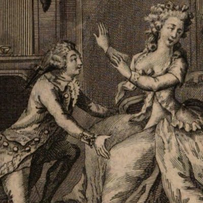 Mme de Vorsange séduite par M. de Fauxfilter (Nouvelles liaisons dangereuses, l.133)