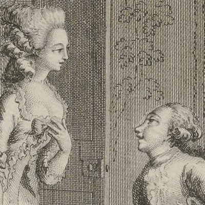 La jolie laideron (Rétif, Les Contemporaines, vol. 6, 1780) - Binet