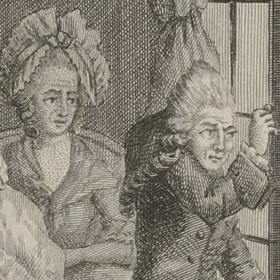 Les Crises. 1. La contrainte (Rétif, Les Contemporaines, vol. 6, 1780) - Binet