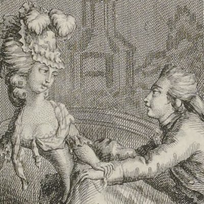 Quatrième crise : l'amant respectueux (Rétif, Les Contemporaines, vol. 6, 1780) - Binet