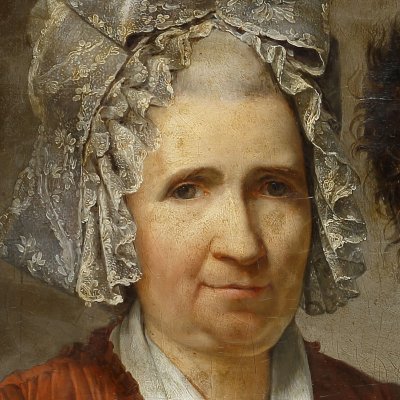 Marie-Adrienne Potain et sa fille Rose-Marie Charlotte Rousseau - V. M. Potain
