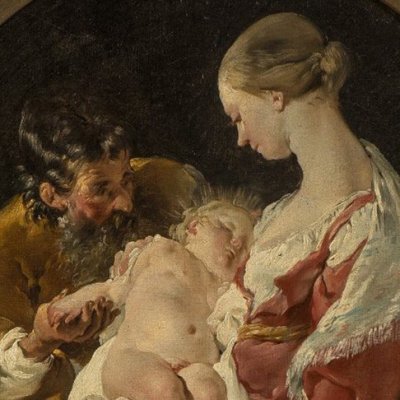 La Sainte famille - Noël Hallé