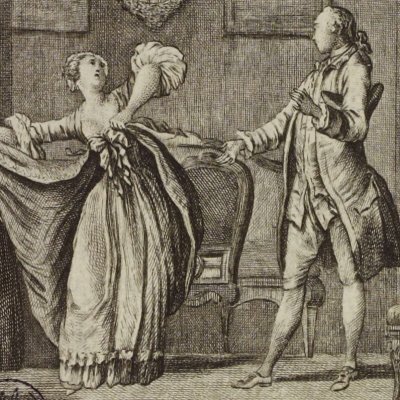Julie, vignette (Baculard d'Arnaud, Les épreuves du sentiment) - De Longueil d'après Eisen 