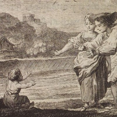 Anne Bell, vignette (Baculard d'Arnaud, Les épreuves du sentiment, t2) - Le Grand d'après Eisen
