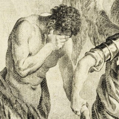 Adam et Eve chassés du Paradis (Milton, Paradis perdu, livre XII) - Hayman