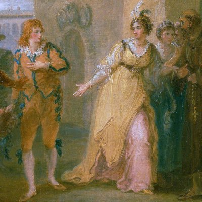 La révélation d'Olivia (Shakespeare, La Nuit des rois) - William Hamilton
