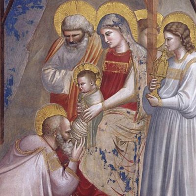 Adoration des rois mages (chapelle Scrovegni) - Giotto