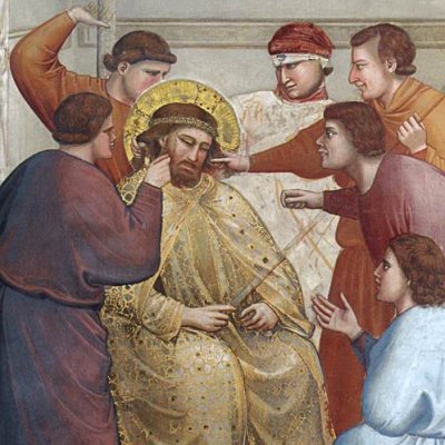 La dérision du Christ (chapelle Scrovegni) - Giotto