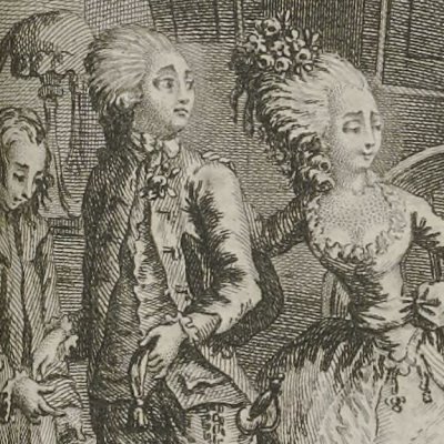 L'avanturière épousée (Rétif, Les Contemporaines, vol. 10, 1781) - Binet