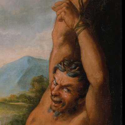 Apollon couronne Marcantonio Pasqualini - Andrea Sacchi