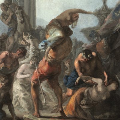 L'enlèvement des Sabines (version de Cleveland) - Schönfeld