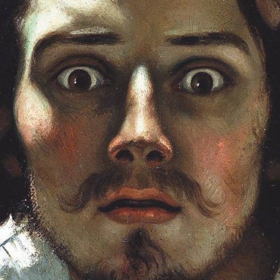 Le désespéré - Courbet