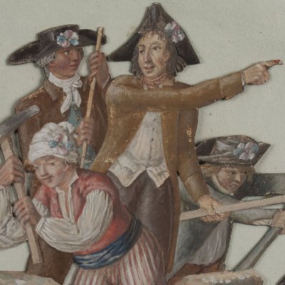 Démolition de la Bastille - Lesueur