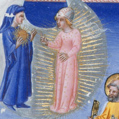 Éclat de Béatrice (Divine Comédie, Yates Thompson 36) - Giovanni di Paolo