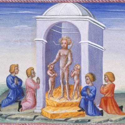 Le Ciel de Vénus (Divine Comédie, Yates Thompson 36) - Giovanni di Paolo