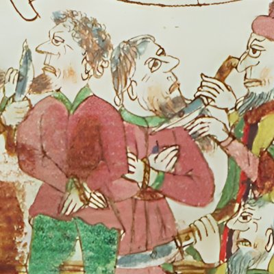 Hanûn insulte les ambassadeurs de David (Speculum humanæ salvationis 10B34)