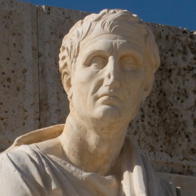 Statue de Ménandre au théâtre de Dionysos à Athènes - d'après Céphisodote et Timarque 