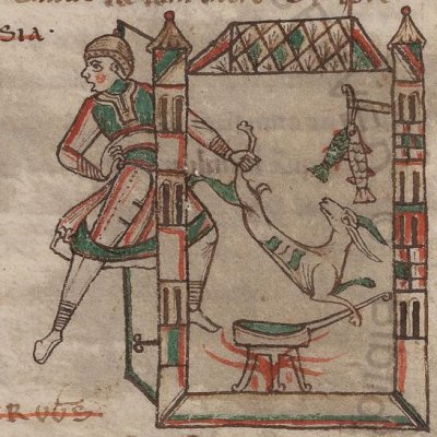 L'Andrienne, Acte I, scène 2 (Térence, Vat. Lat. 3305, FXIv)