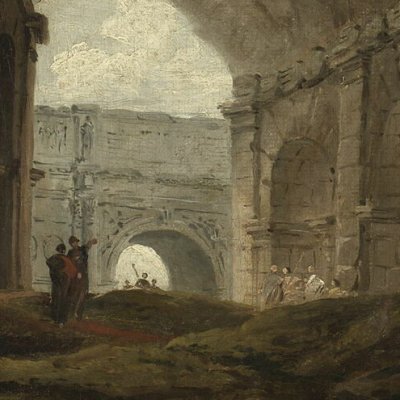 Intérieur du Colisée - Hubert Robert