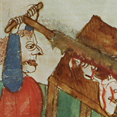Martyre d'Isaïe (Speculum humanæ salvationis 10B34)