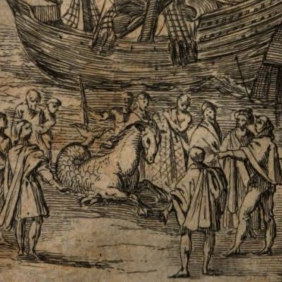 Livre 4. La chasse au cheval du Nil (Clitophon et Leucippe, 1635) - Rabel