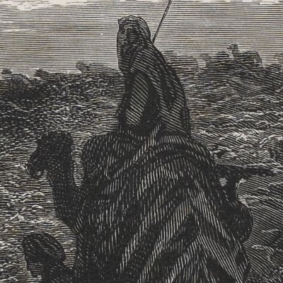 Abraham se rend dans la terre de Chanaan (La Sainte Bible, Mame, 1866) - G. Doré