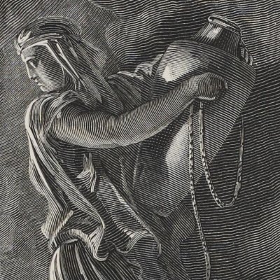 Fuite de Loth (La Sainte Bible, Mame, 1866) - G. Doré