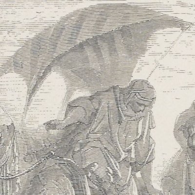 Isaac reçoit Rébecca (La Sainte Bible, Mame, 1866) - G. Doré