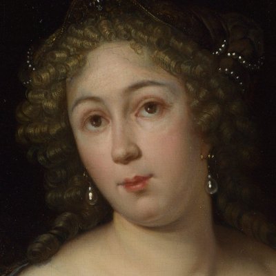 Portrait d'une jeune élégante en Judith - Eglon van der Neer