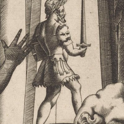 Illumination de François Ier ? - Domenico Zenoi d'après Rosso Fiorentino