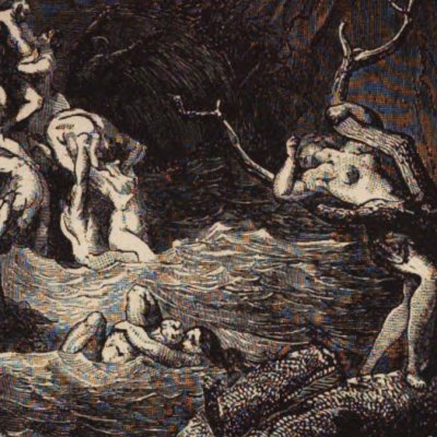Le déluge (Illustrirte Pracht-Bibel, 1862) - Otto Delitsch