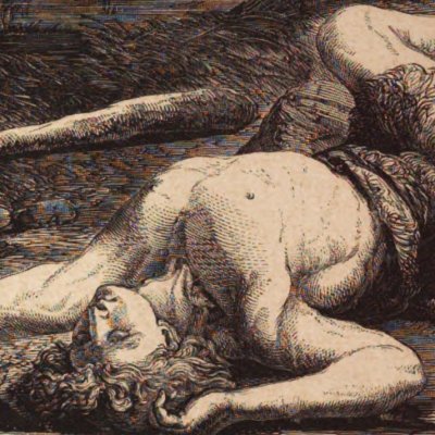 Le meurtre d'Abel (Illustrirte Pracht-Bibel, 1862) - Otto Delitsch