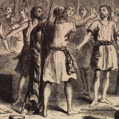 La confusion des langues (Illustrirte Pracht-Bibel, 1862) - Otto Delitsch
