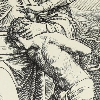 Le sacrifice d'Isaac (Die Bible in Bildern, 1860) - Julius Schnorr von Carolsfeld