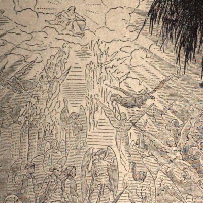 Le songe de Jacob (Illustrirte Pracht-Bibel, 1862) - Otto Delitsch