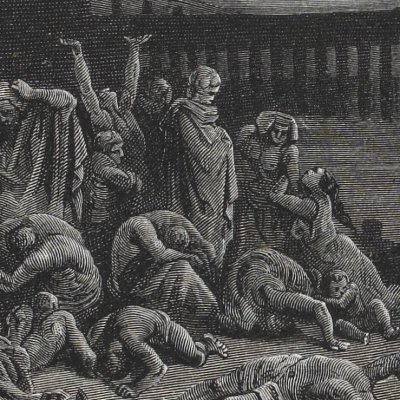 Plaie des Ténèbres (La Sainte Bible, Mame, 1866) - G. Doré