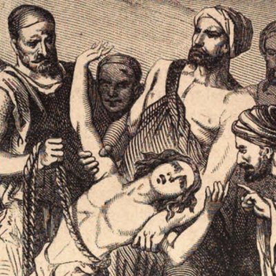 Joseph est jeté dans le puits (Illustrirte Pracht-Bibel, 1862) - Otto Delitsch 