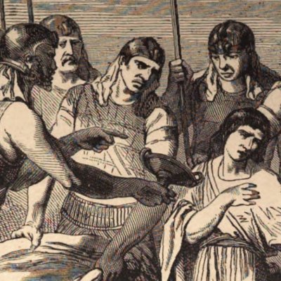 La coupe est trouvée dans le sac de Benjamin (Illustrirte Pracht-Bibel, 1862) - Otto Delitsch 