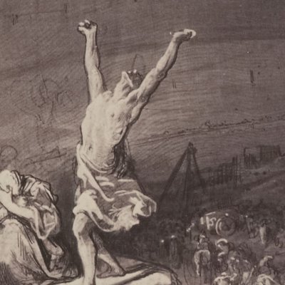 La tour de Babel (La Sainte Bible, dessins photographiés, 1868) - G. Doré