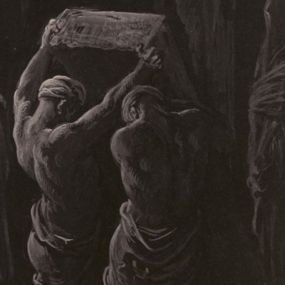 Abraham ensevelit Sarah (La Sainte Bible, dessins photographiés, 1868) - G. Doré