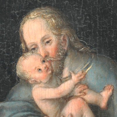 Le Christ et les petits enfants (version de New York) - Lucas Cranach le Jeune