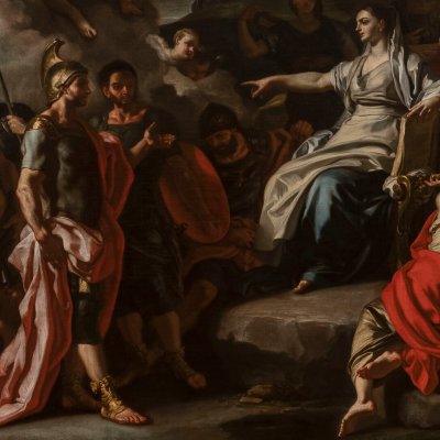 La prophétesse Débora envoie Baraq contre Sisera - Francesco Solimena
