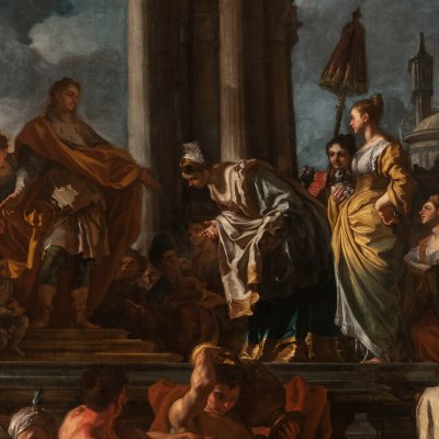 Visite de la reine de Saba à Salomon - Francesco Solimena