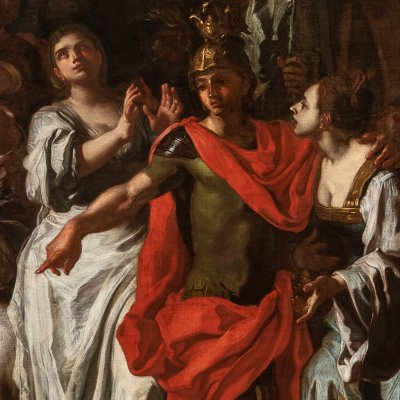 Victoire de David contre les Amalécites - Francesco Solimena