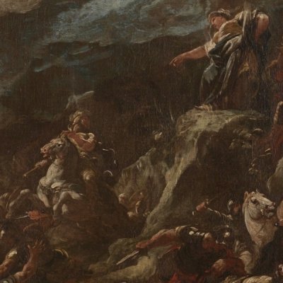Victoire des Israélites et cantique de Débora - Luca Giordano