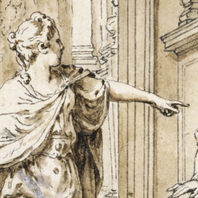 Britannicus (Dessins pour le théâtre de Racine, 1768) - Gravelot